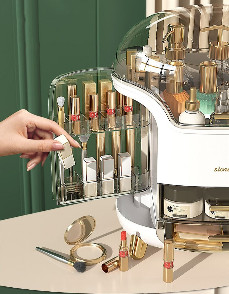 BeautyEssence Organizer – Rangement Maquillage Stylé