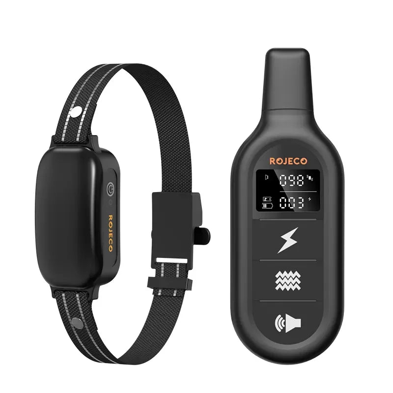 Collier de Dressage Rechargeable Étanche avec Télécommande