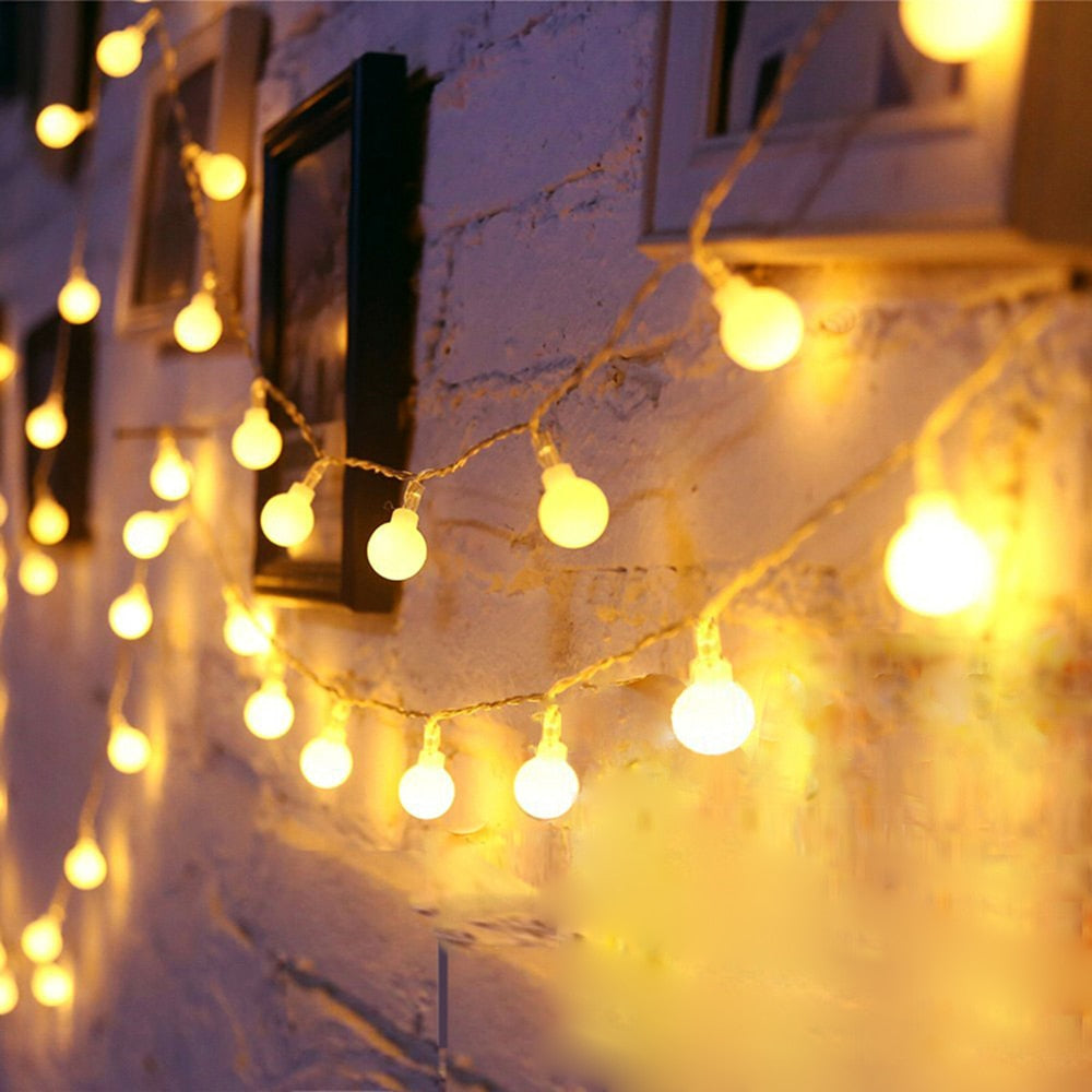 Xmass Glow - Guirlande LED Blanc Chaud, 3 Mètres