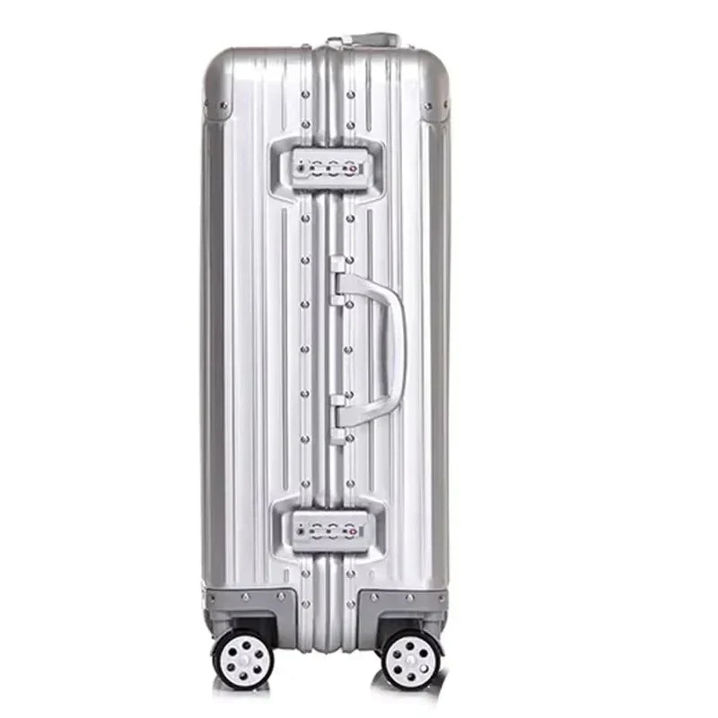 Valise rigide en alliage aluminium-magnésium, TSA