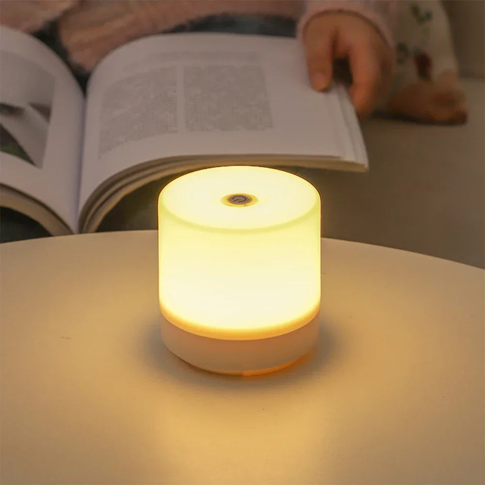 Veilleuse LED compacte à variation tactile, USB