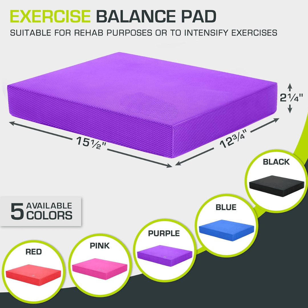 Wristpulse Tapis Antidérapant Yoga & Équilibre