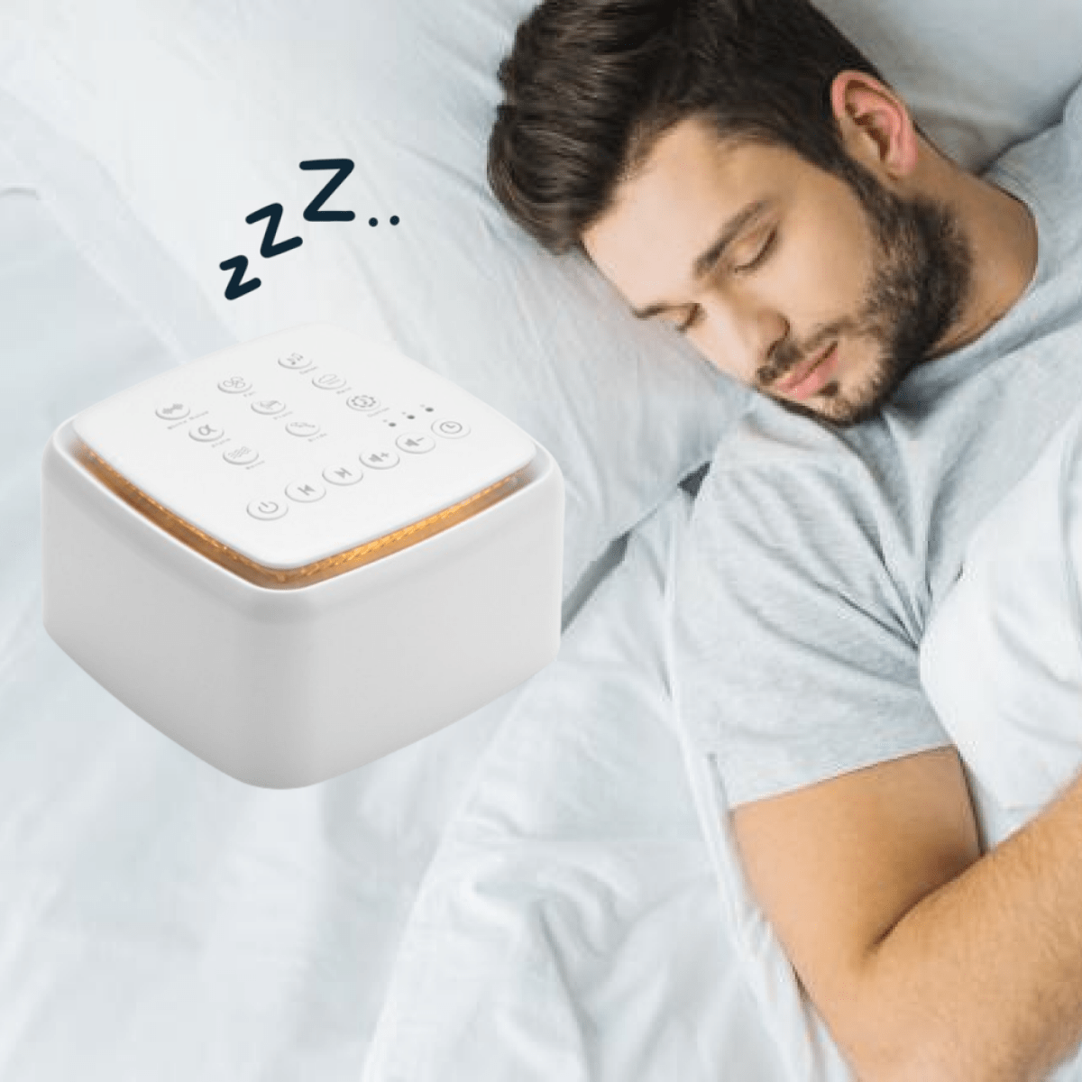 Snorestop Machine à Bruit Blanc pour un Sommeil Réparateur