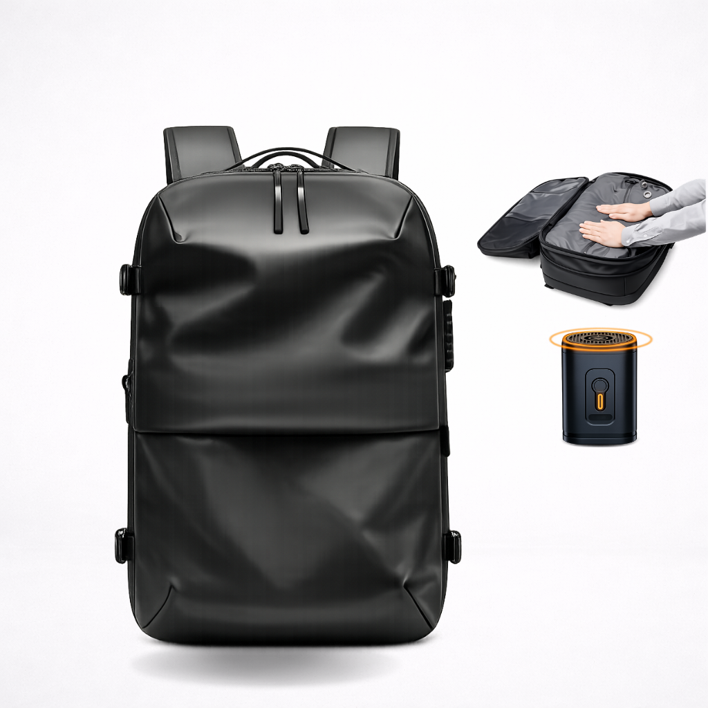Sac à Dos Cabine Minimaliste en Tissu Oxford Imperméable | Design Élégant et Pratique pour un Voyage Optimal 0