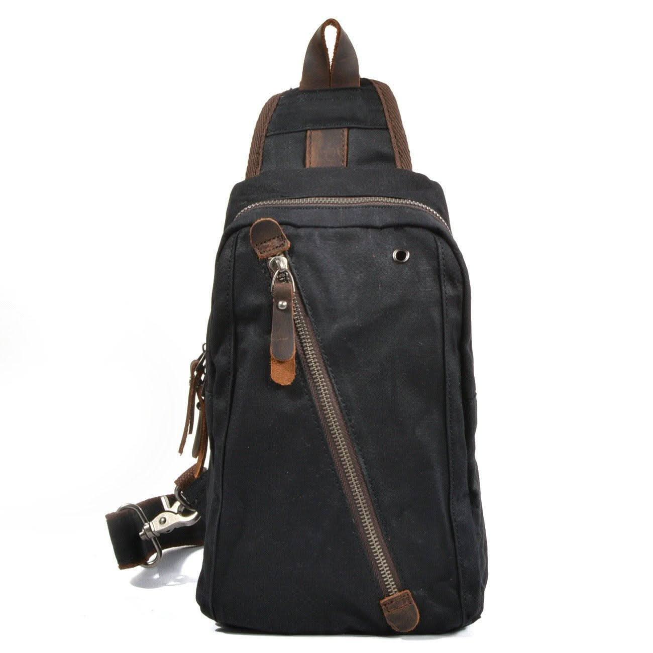 Sac à Dos Femme en Toile Cirée RUGVANA | Élégance Imperméable pour un Style Actif et Organisé 11