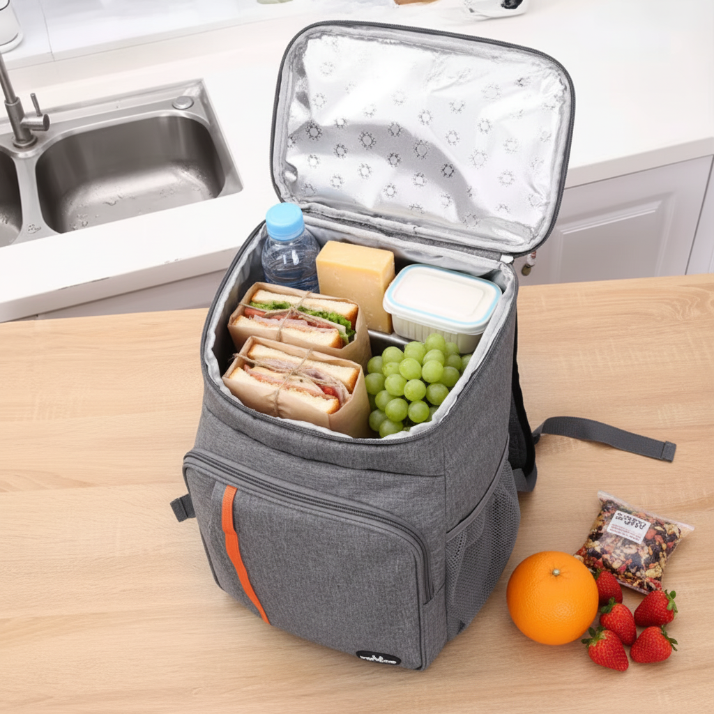 Sac à Dos Isotherme en Nylon Oxford | Isolation Efficace pour Aventures Élégantes en Plein Air 0
