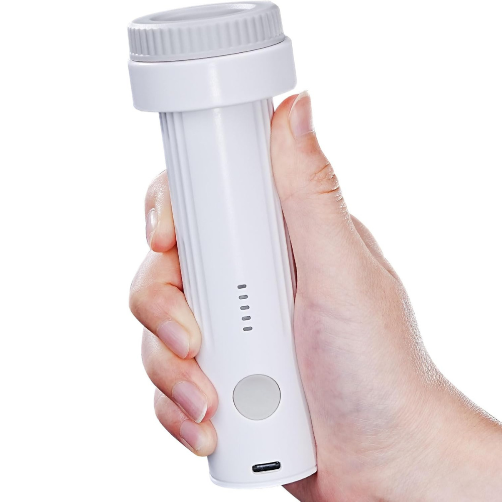 Sac de Rangement Sous Vide Élégant avec Aspirateur Électrique | Optimisez Votre Espace de Voyage et de Rangement 0