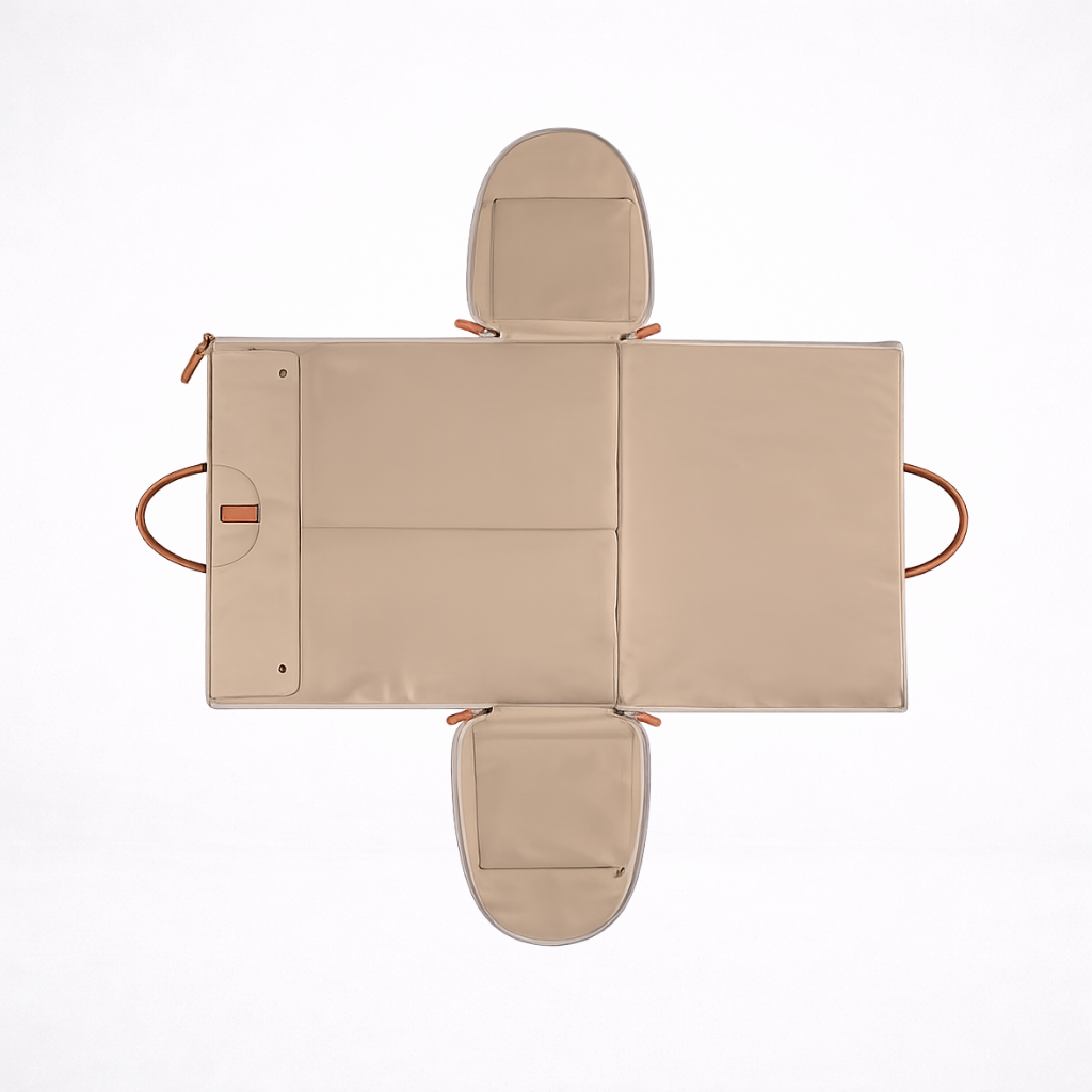 Sac de Voyage Pliable en Tissu Résistant | Élégance Minimaliste pour Protéger Vos Tenues 5