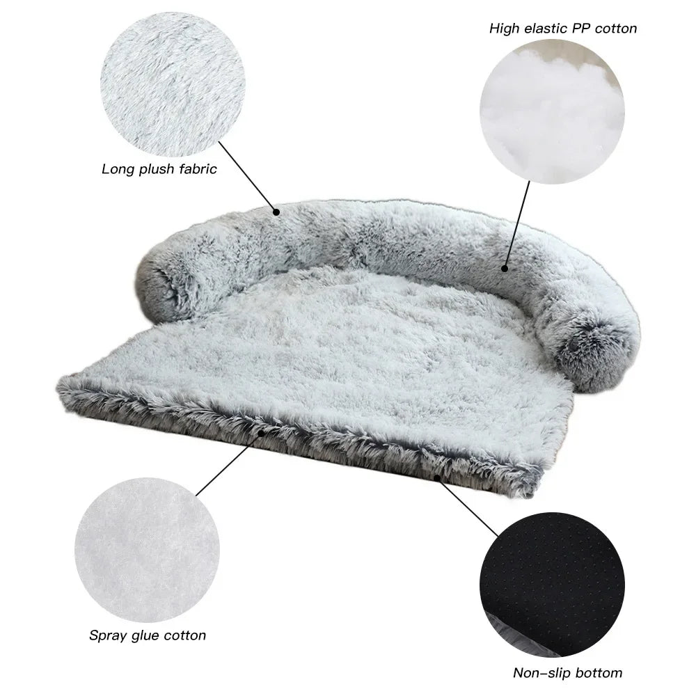 Velvetpaw Couverture-Lit Moîlleuse Lavable