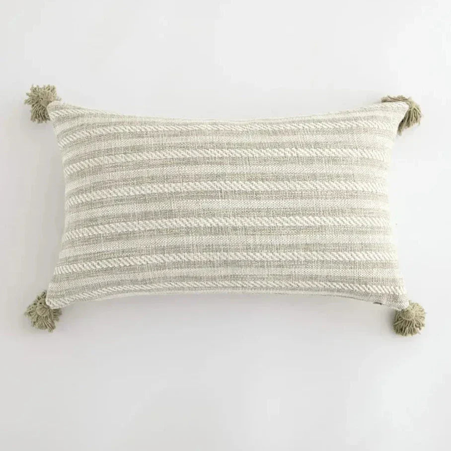 Elegance Loft - Housse de Coussin à Franges