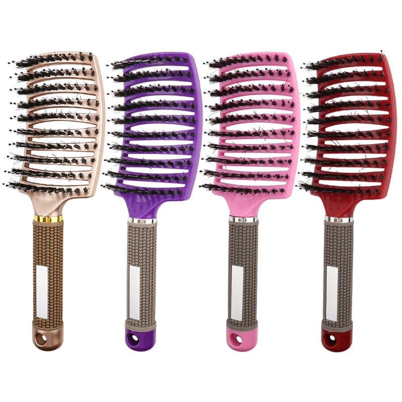 Magic Hairbrush - Brosse Démêlante pour Tous Cheveux