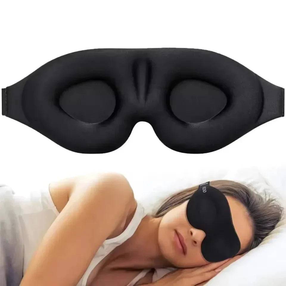 Pilltravel Masque de Sommeil 6D Mémoire de Forme