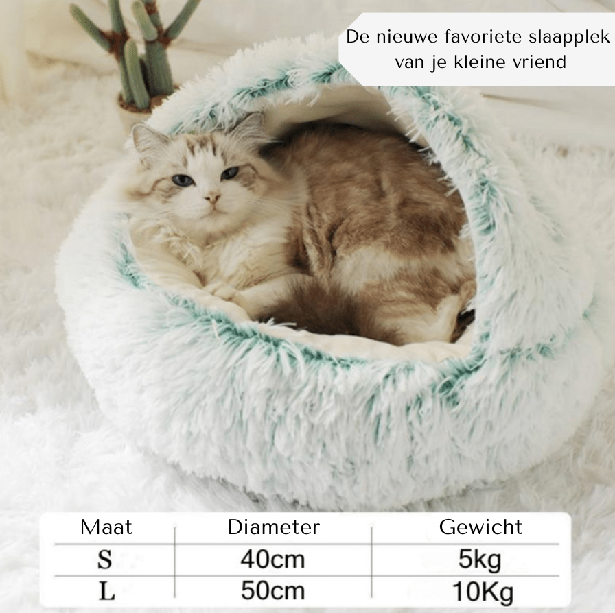 Packpet Corbeille Peluche pour Chats et Chiens