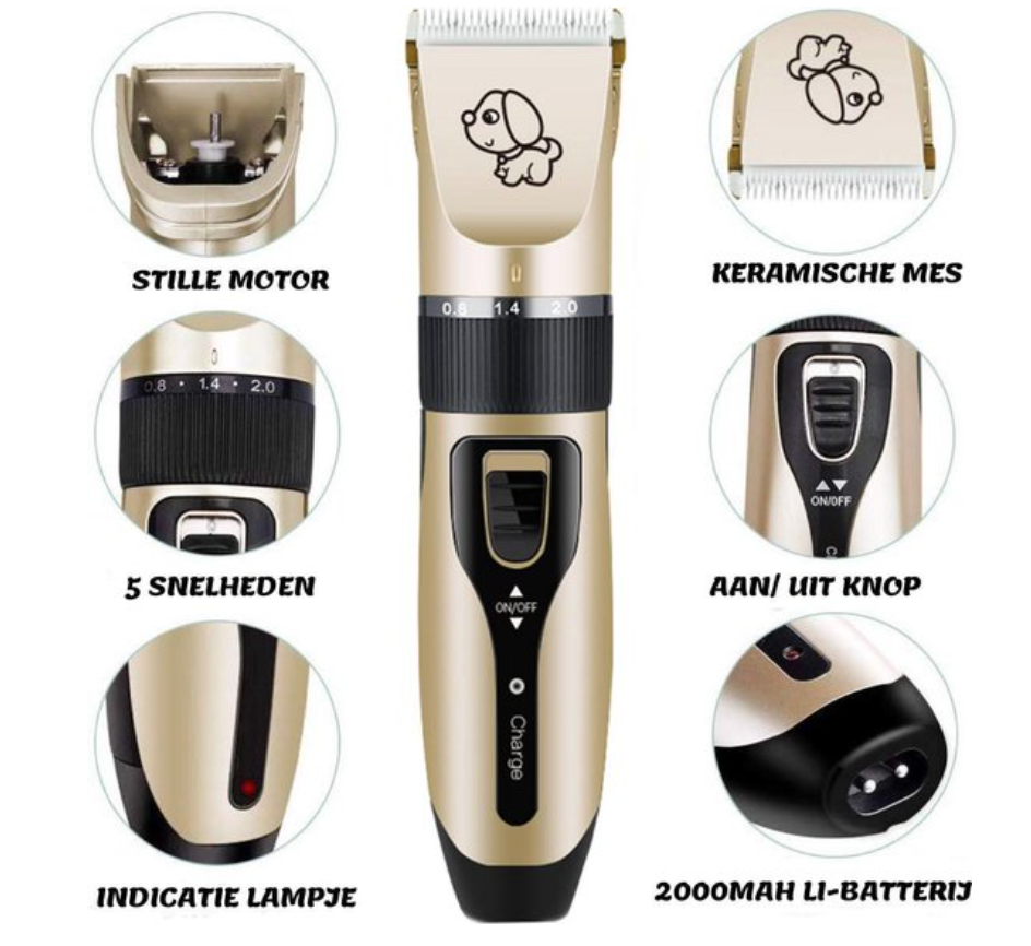 Pett Groomer - Tondeuse et Brosse de Toilettage Chien