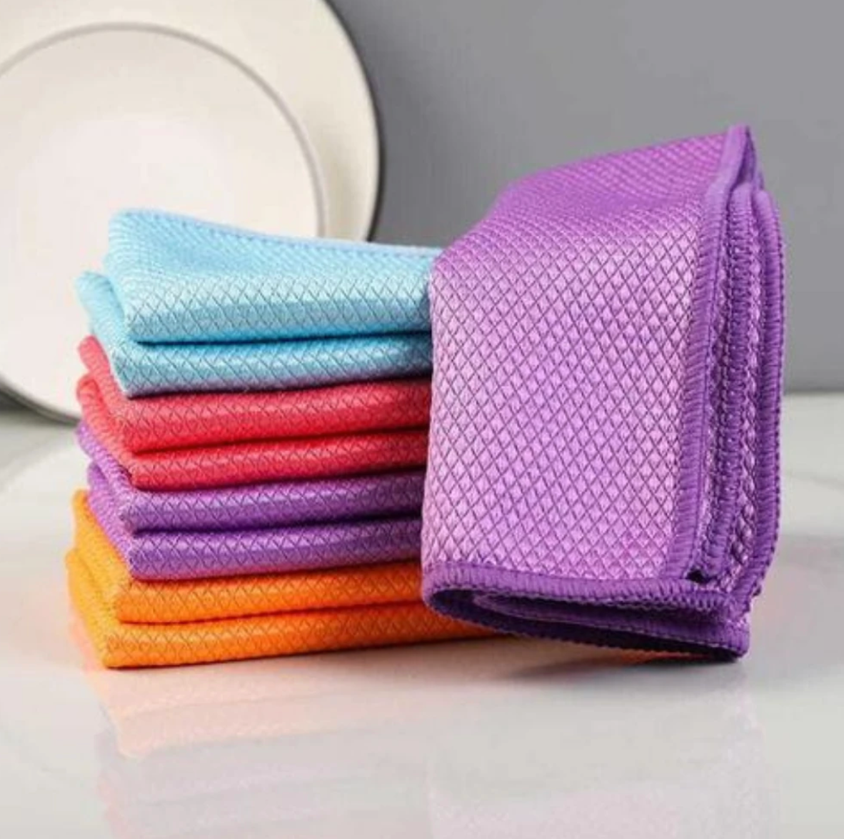 MagicClean - Lingettes Microfibre Réutilisables