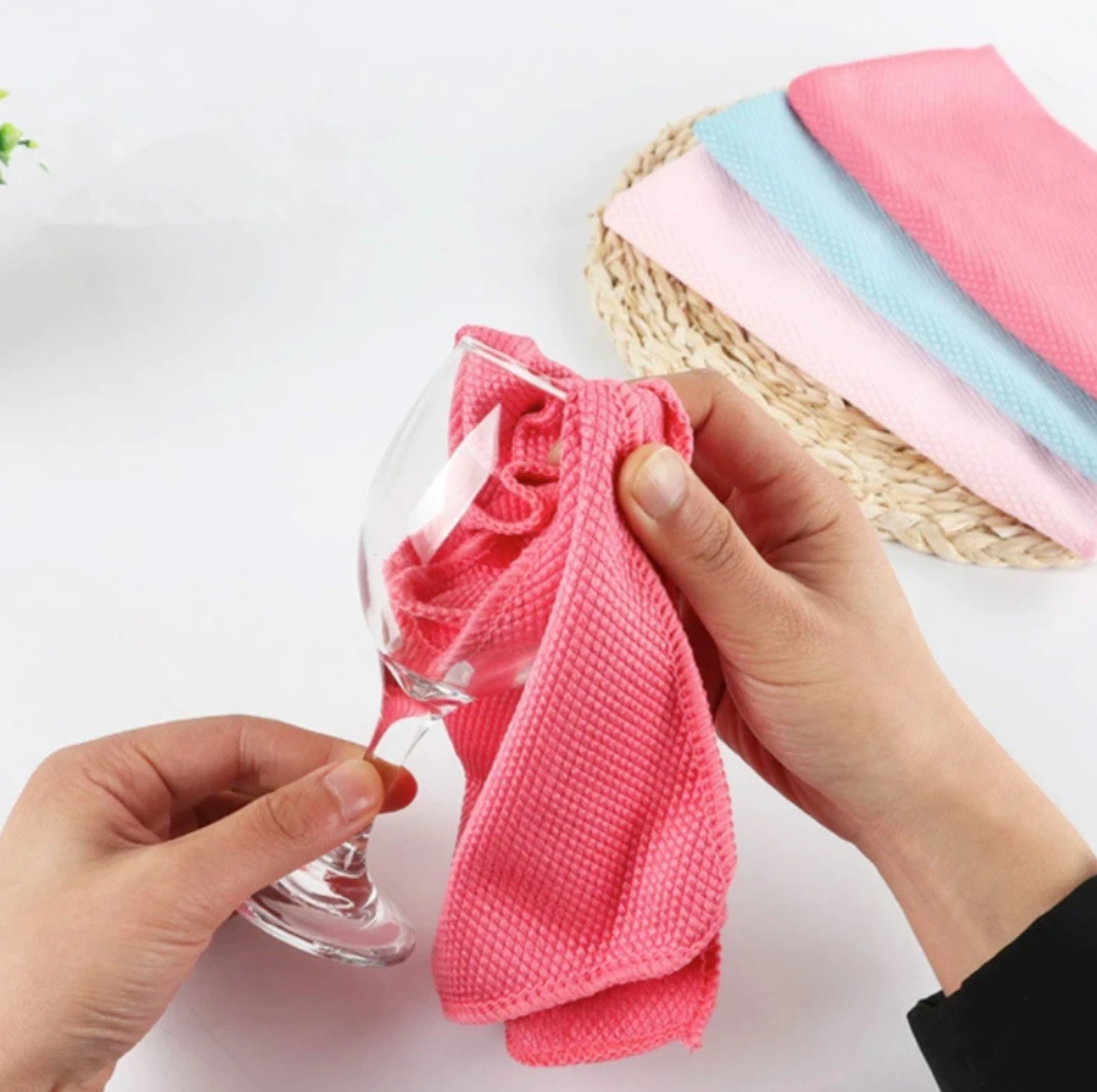MagicClean - Lingettes Microfibre Réutilisables