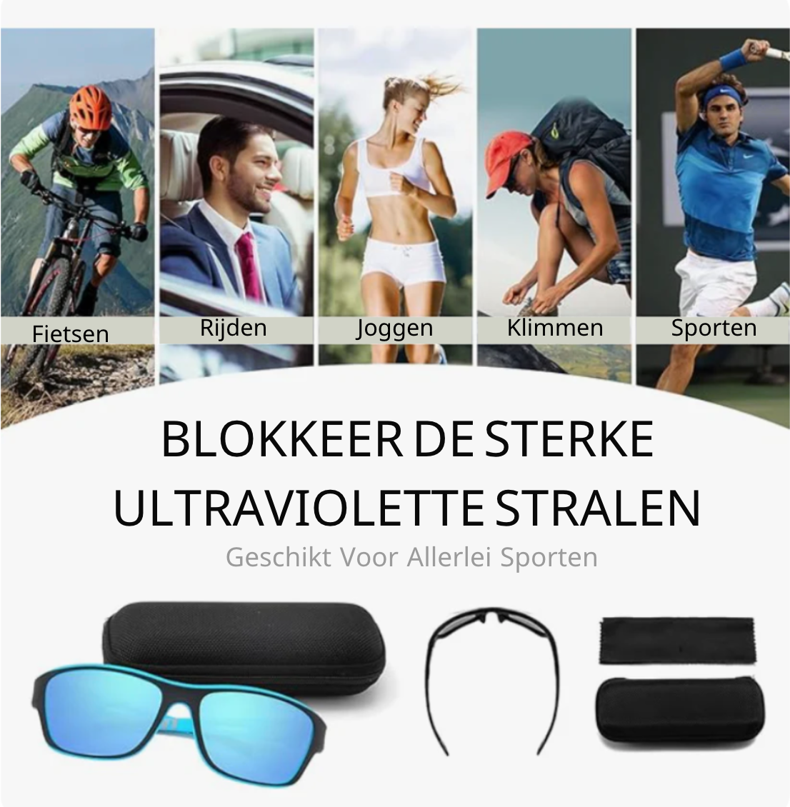 Pablo - Lunettes de Sport Polarisées UV400