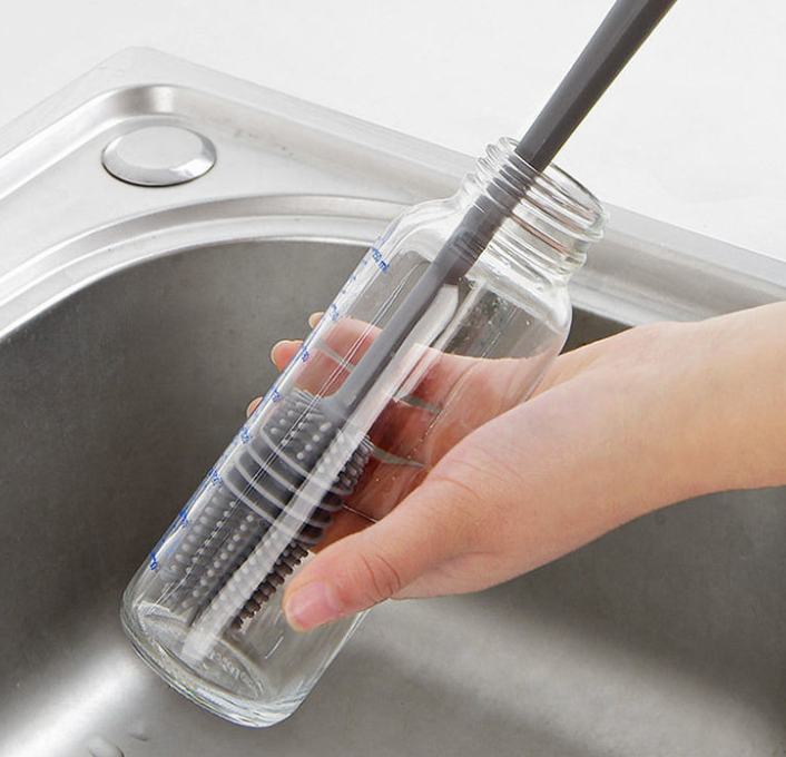 BrushMaster - Brosse en Silicone pour Bouteilles