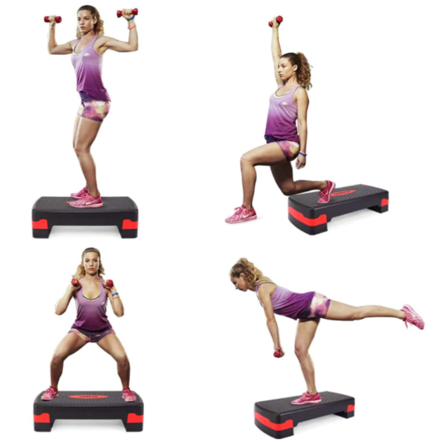 AdjustFit - Adjustable Home Workout Stepper