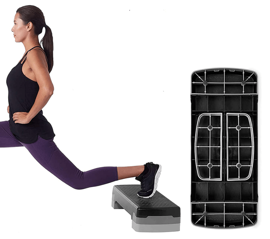 Steprise Stepper Fitness Ajustable Entraînement Maison
