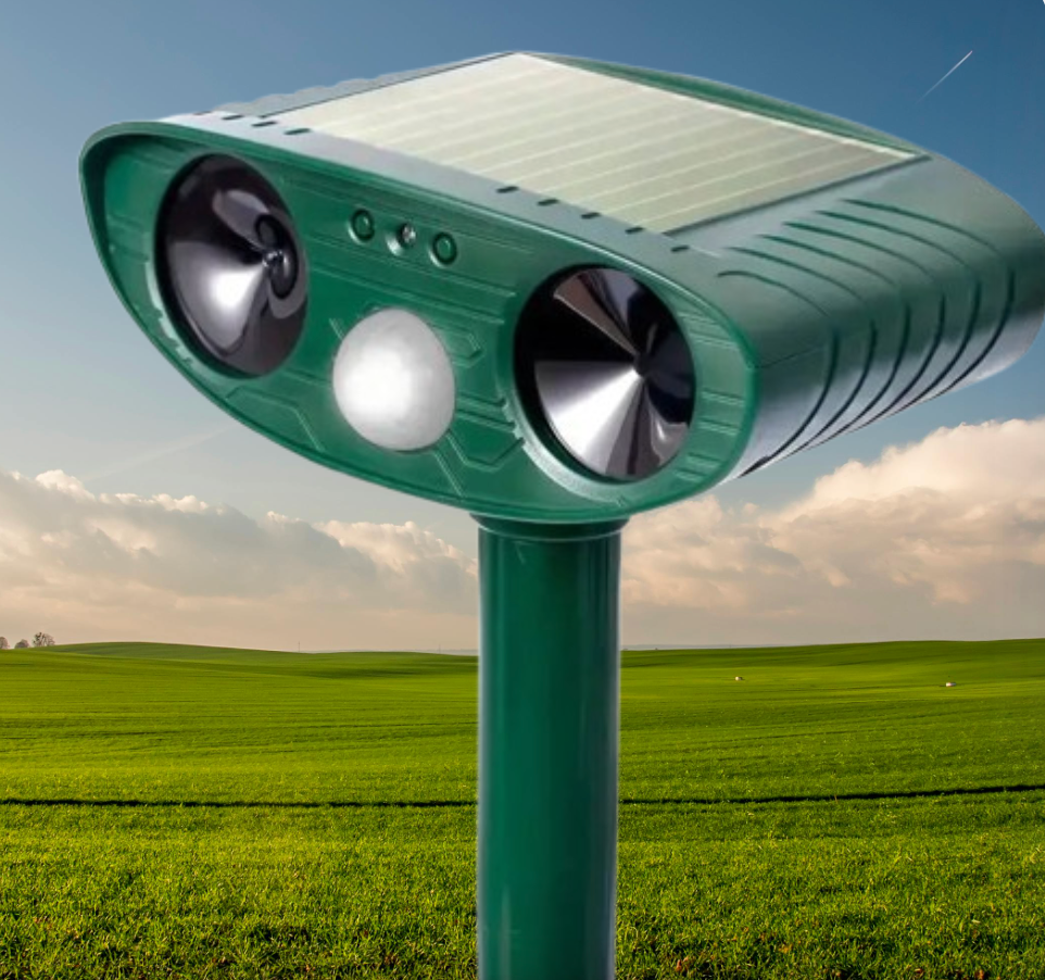 Solar Ultrasonic Animal Repellent
