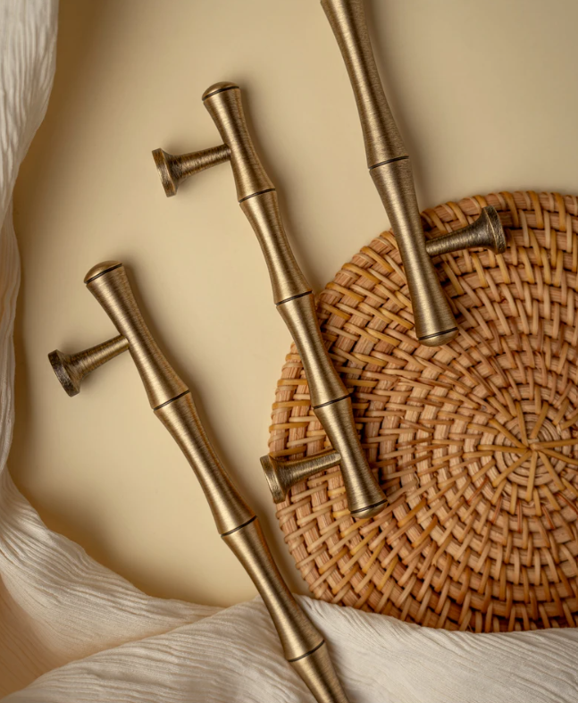 Erik Solid Brass Cabinet Handle