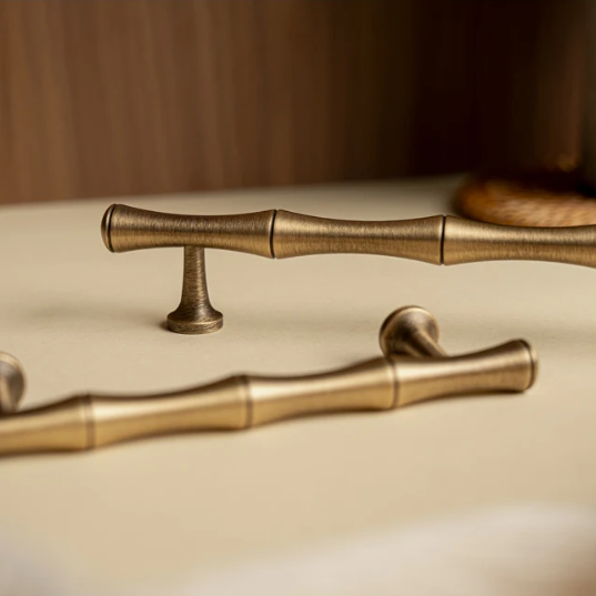 Erik Solid Brass Cabinet Handle