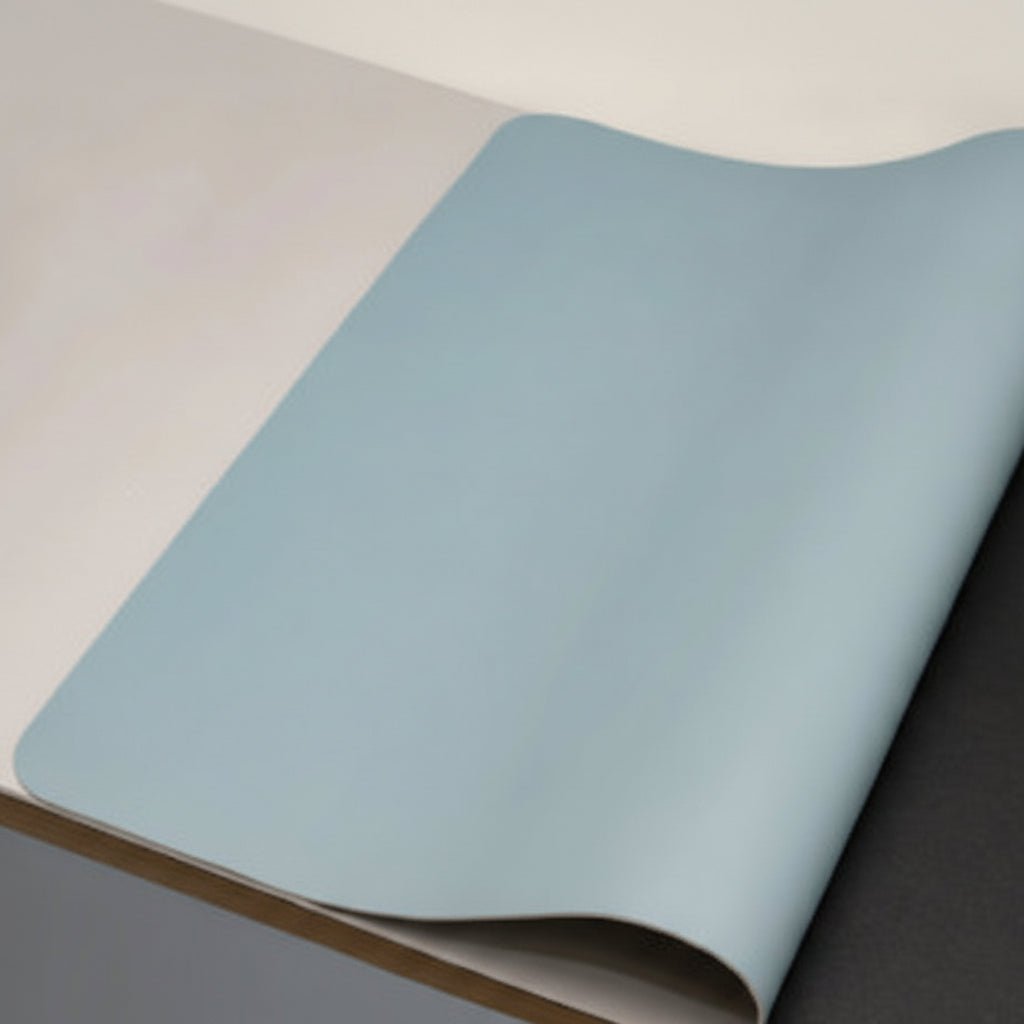 PU Leather Desk Mat with Non-Slip Backing