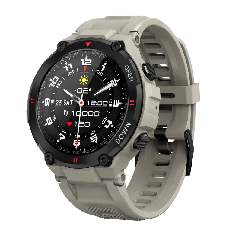 Montre connectée de course pour homme avec appel Bluetooth