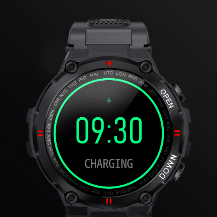 Montre connectée de course pour homme avec appel Bluetooth