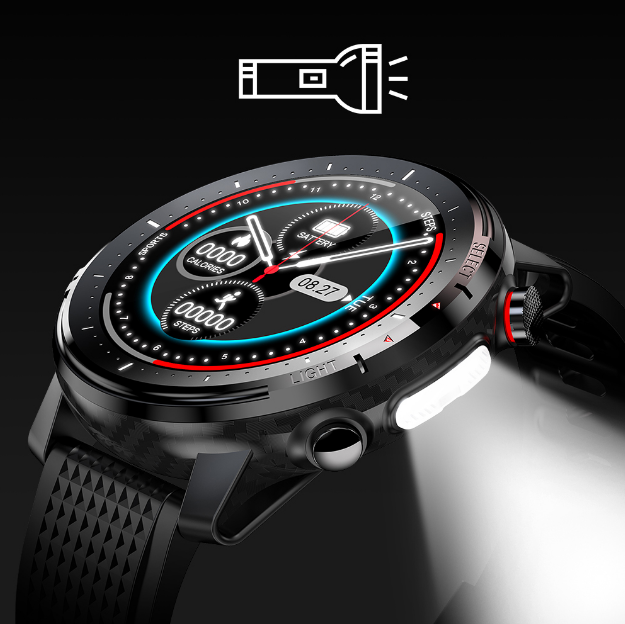 Montre connectée sport IP68 à écran 1,3 pouce