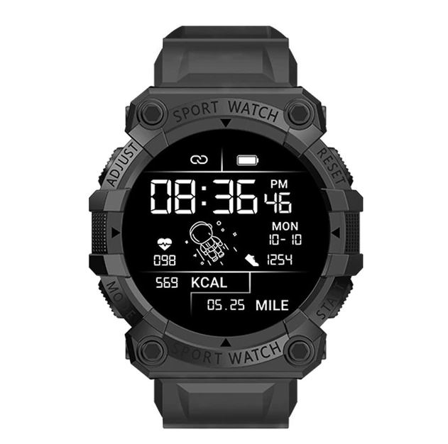 Montre connectée pour homme IP67, écran 1,44 pouce