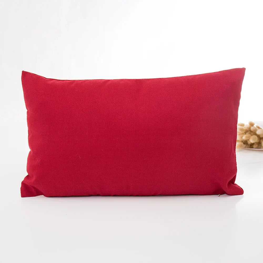 Nordic Luxe - Housse de Coussin en Coton Tissé