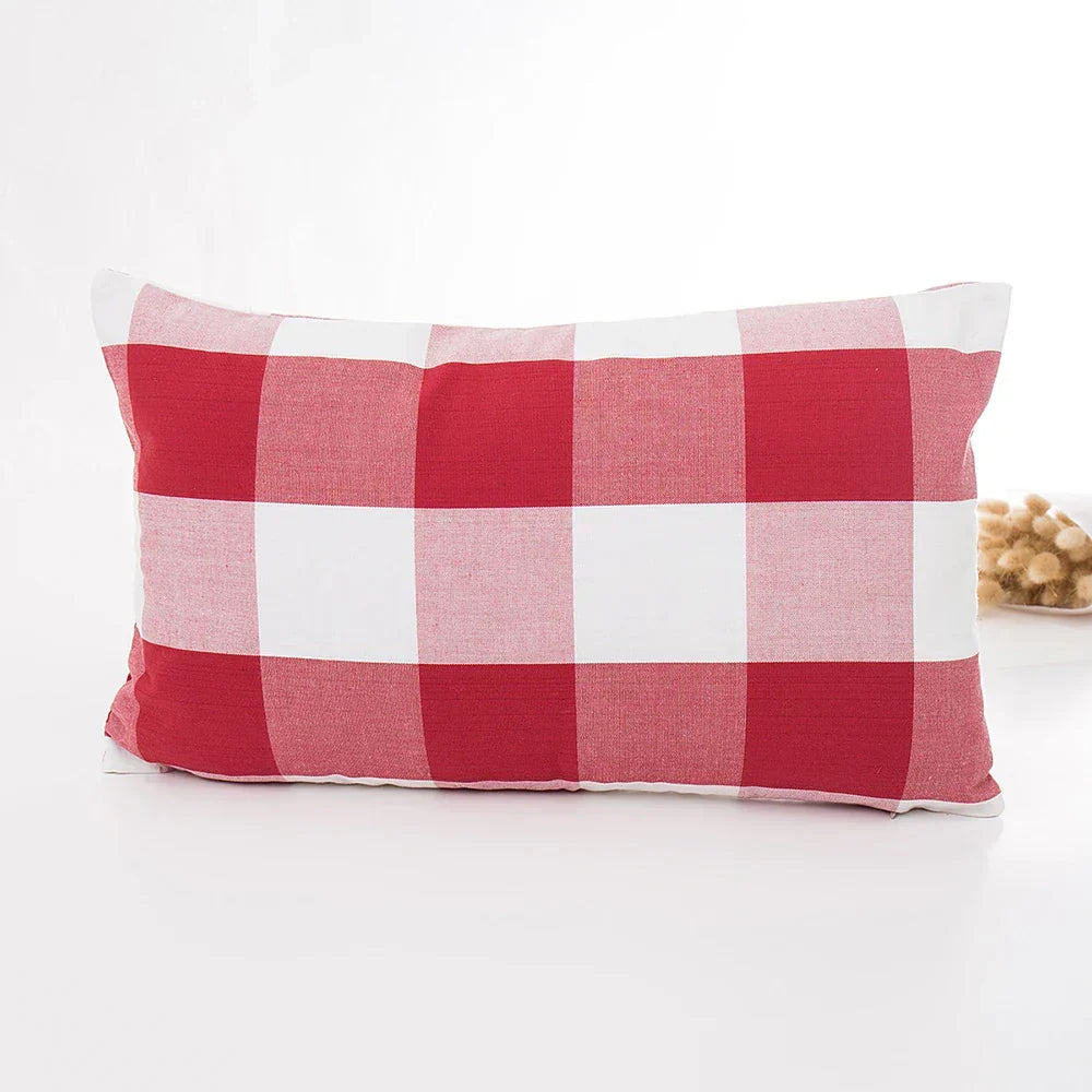 Nordic Luxe - Housse de Coussin en Coton Tissé