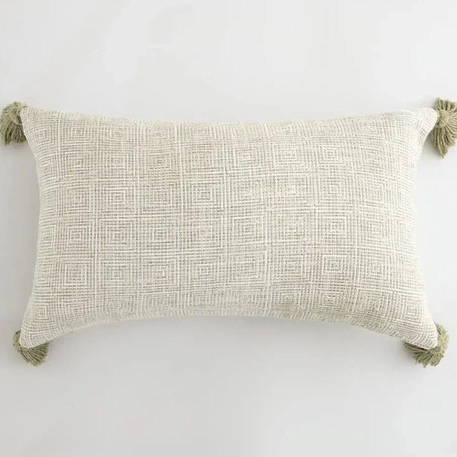 Elegance Loft - Housse de Coussin à Franges