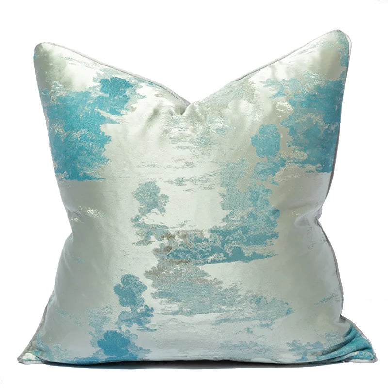 LuminaRest - Housse de Coussin Motif Abstrait