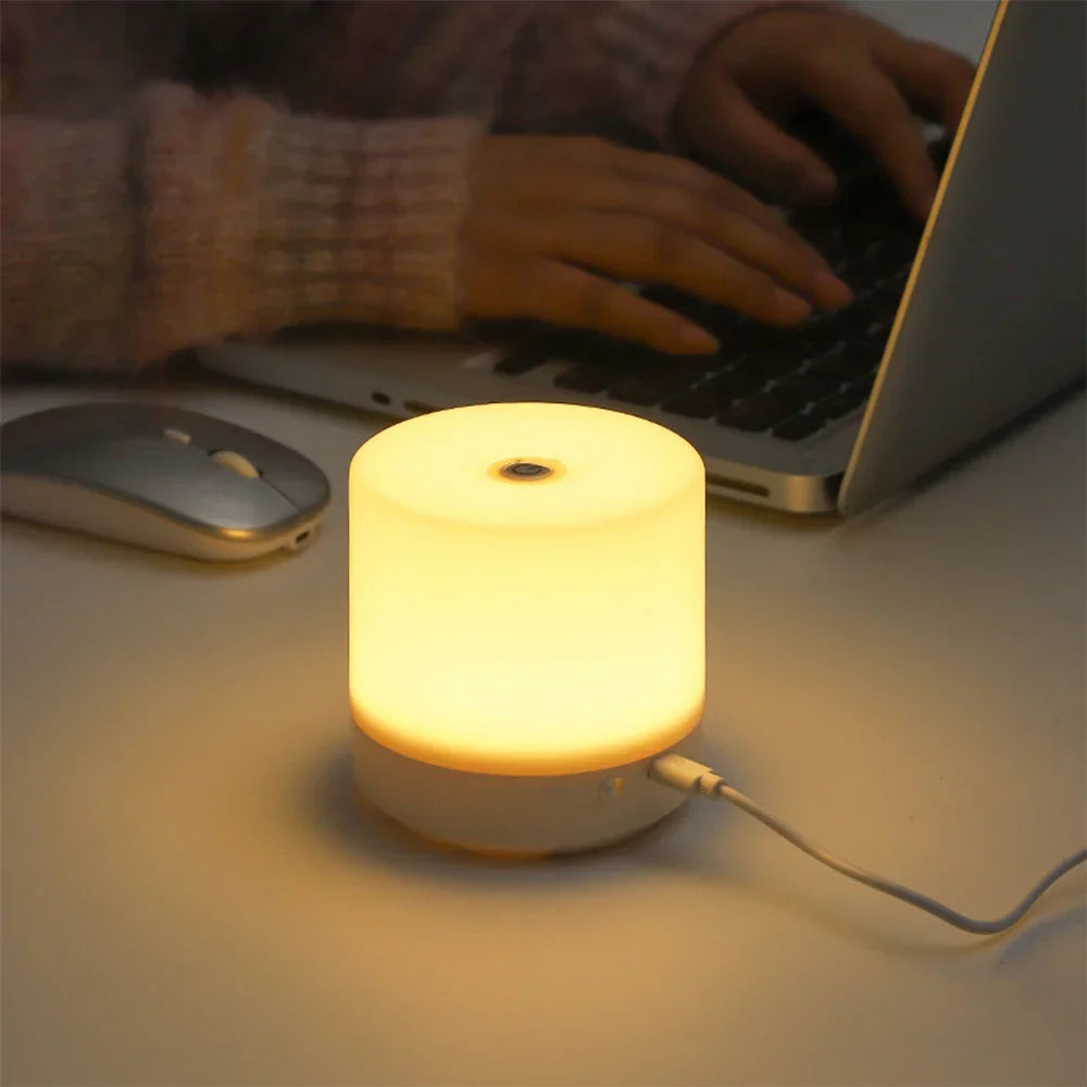 Veilleuse LED compacte à variation tactile, USB