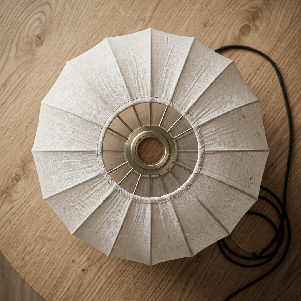Silk Wabi-Sabi Pendant Light - Adjustable Height 7