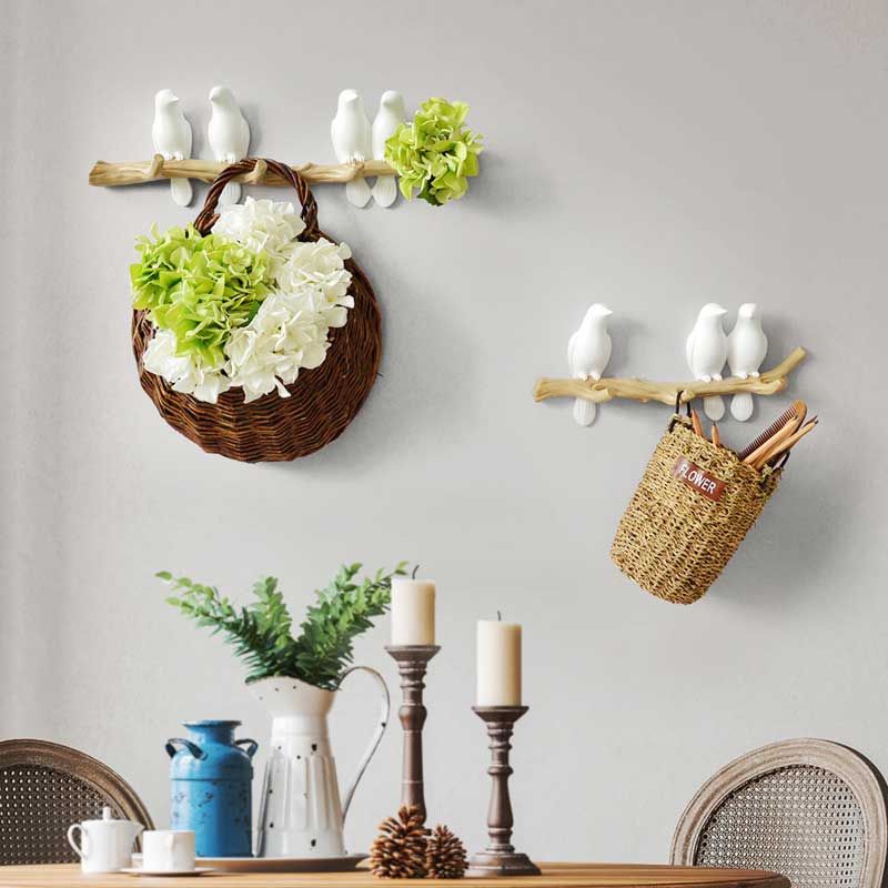 Décoration murale oiseaux sur branche