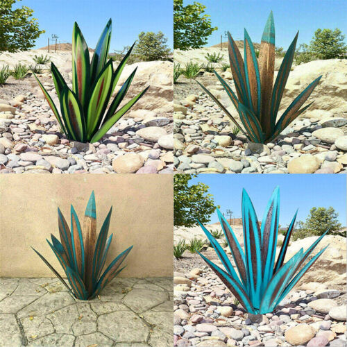 Statue de Jardin en Métal Agave | Élégance Naturelle et Durable pour Décoration Intérieure et Extérieure 5