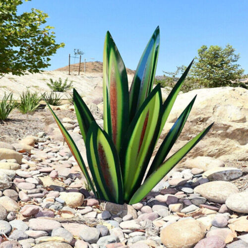 Statue de Jardin en Métal Agave | Élégance Naturelle et Durable pour Décoration Intérieure et Extérieure 8