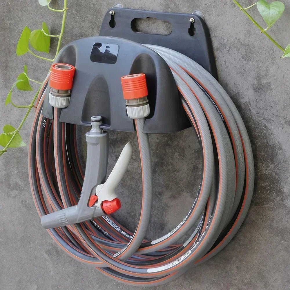 Support Mural Pour Tuyau Arrosage en ABS | Rangement Élégant et Pratique pour un Jardin Organisé 1