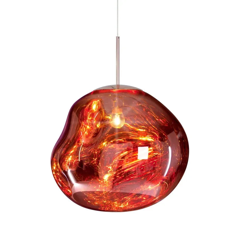 Suspension Design Organique en Verre Translucide | Élégance Contemporaine pour une Ambiance Accueillante 8