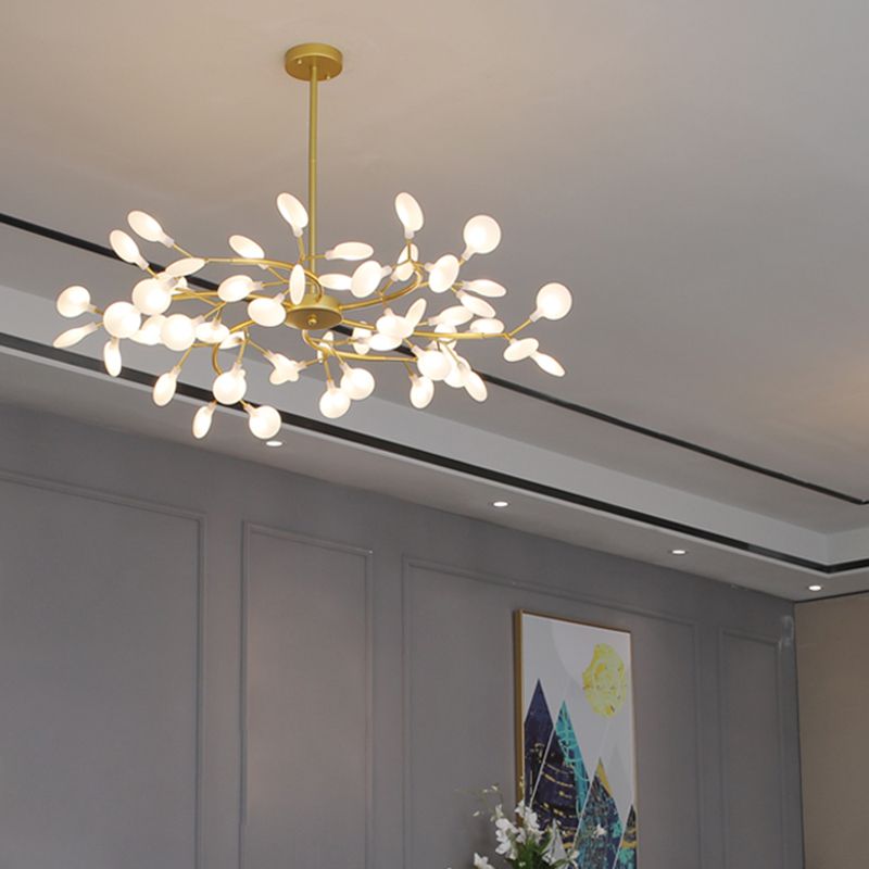 Suspension Design Scandinave en Métal et Verre | Élégance Minimaliste pour une Ambiance Chaleureuse 5
