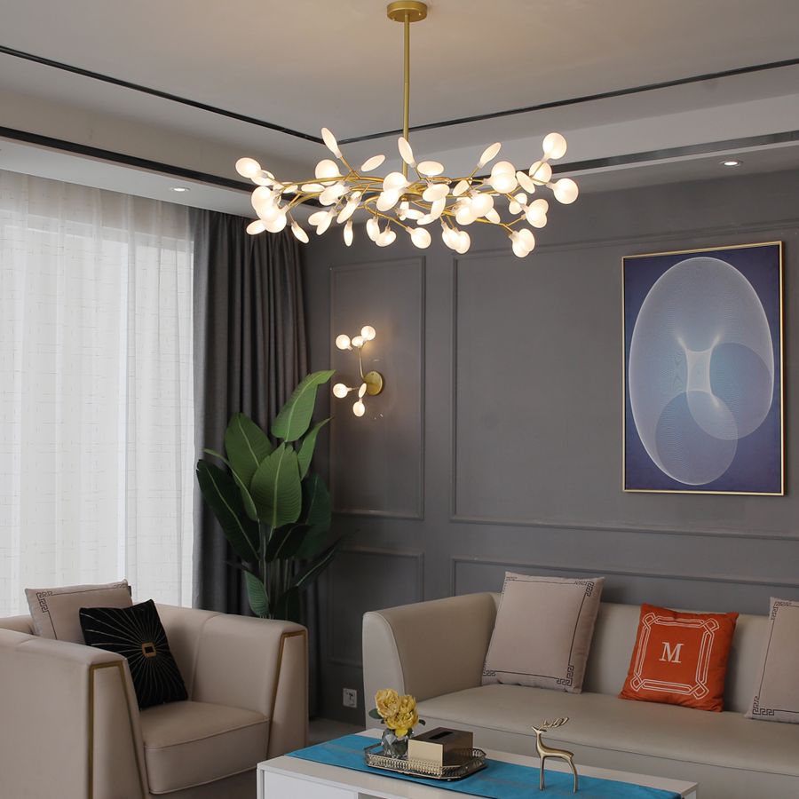 Suspension Design Scandinave en Métal et Verre | Élégance Minimaliste pour une Ambiance Chaleureuse 8