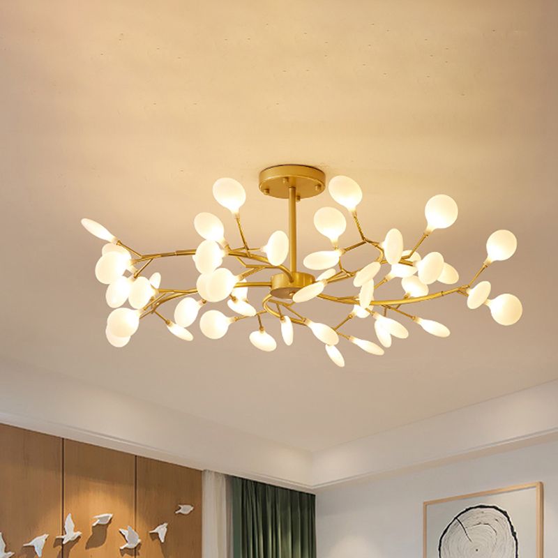 Suspension Design Scandinave en Métal et Verre | Élégance Minimaliste pour une Ambiance Chaleureuse 9