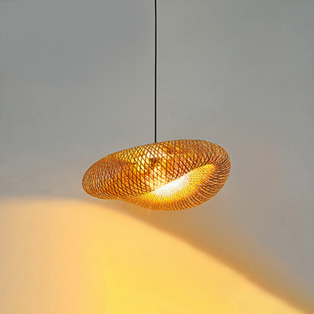 Suspension Élégante en Rotin Tissé – Design Naturel Chic 6