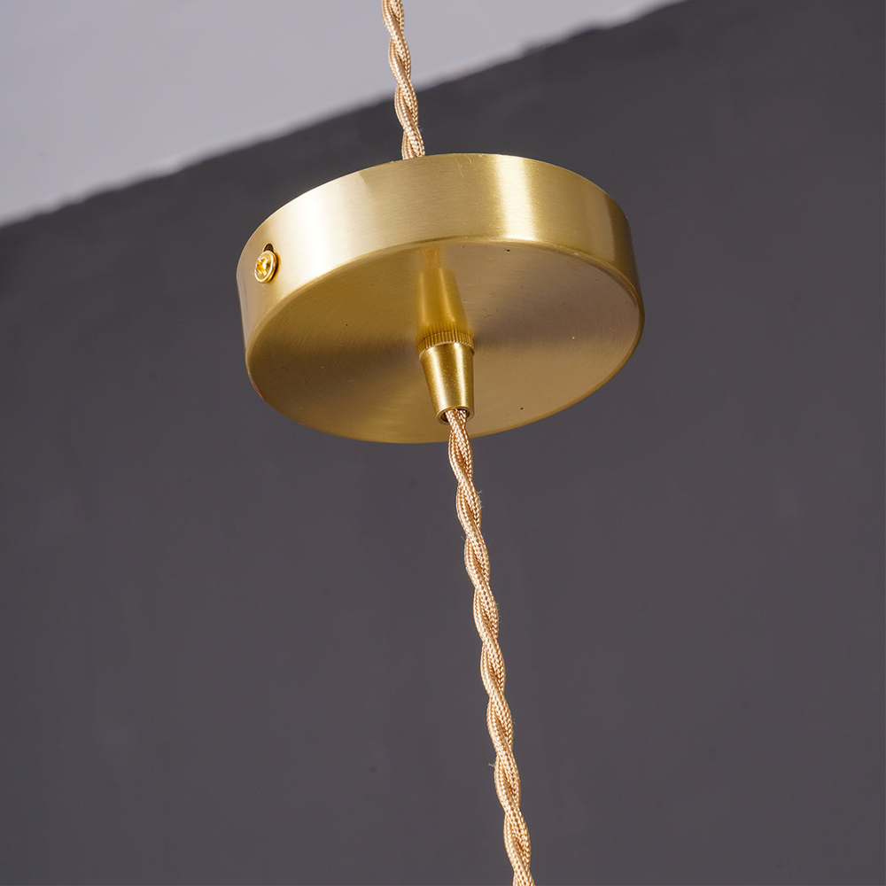 Suspension Élégante en Verre Fleuri – Design Hibiscus 4