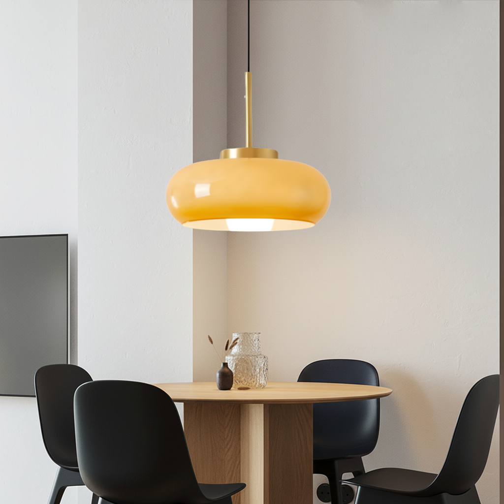 Suspension Verre Vintage Élégante 1