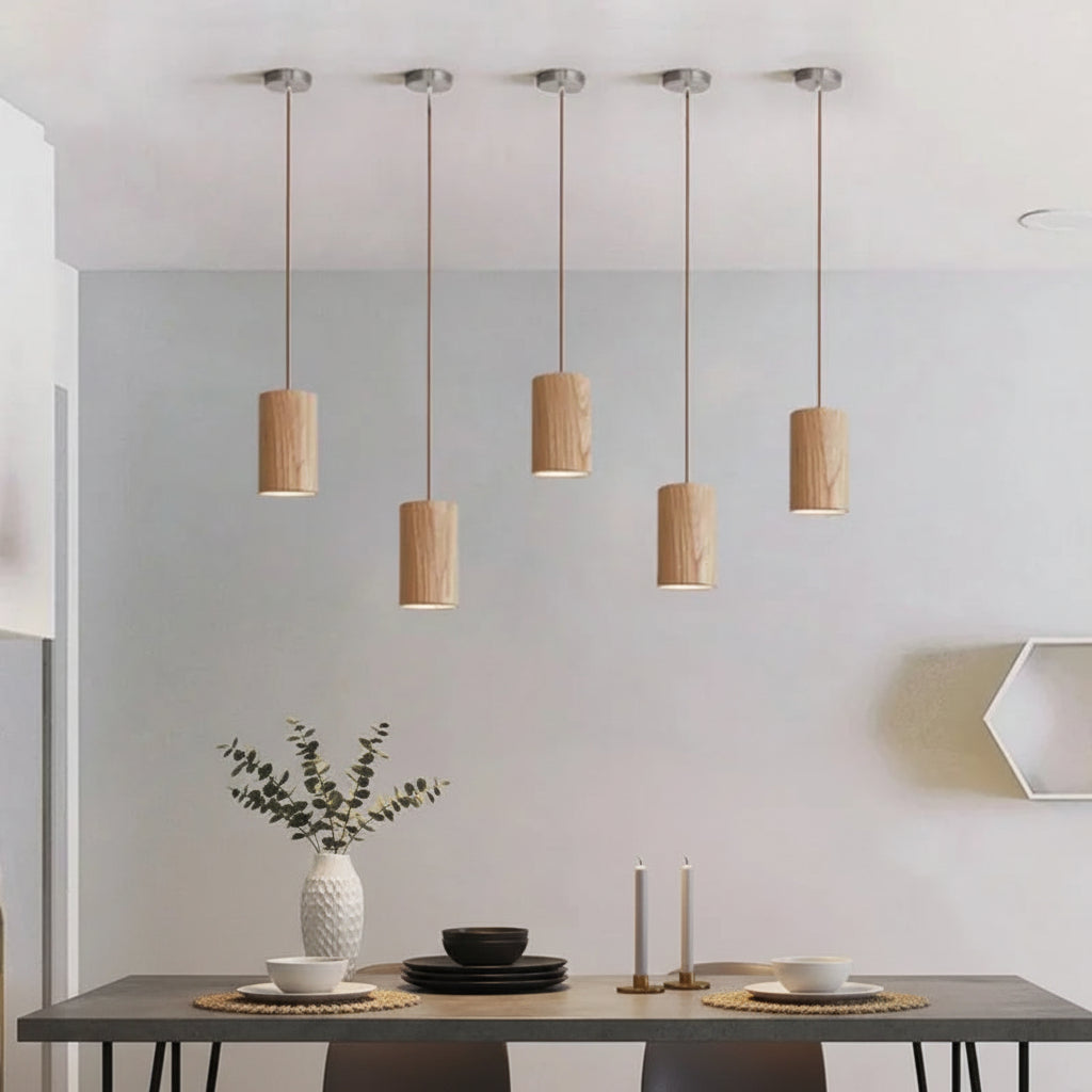 Suspension en Bois Scandinave : Élégance Naturelle et Design Moderne 6